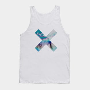 tumblr cross with clouds Tank Top